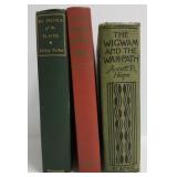 3 books-Wigwam & Warpath-illustrated; War