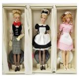 3 silkstone Fashion model Barbie dolls - The