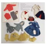 Group of 900 series Barbie doll clothing - 973,