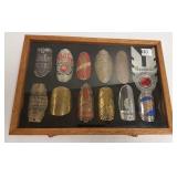 12 metal vintage bicycle neck badges in custom