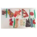 Group of 7000 series Barbie doll clothing - 7270,