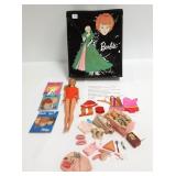 1963 Barbie case with accessories & 1964 Barbie