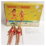 1965 Skipper & Skooter doll case with 1964 Skipper