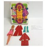 1967 Francie & Casey doll case, 1970 Francie doll