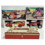 2 boxed items - radio control sneaker & Radio