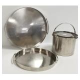 Stelton Denmark stainless Arne Jacobsen design ice