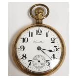 Antique Hamilton pocket watch - 17 jewel #12877 w/