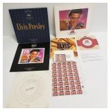 Group Elvis commemorative stamps & book