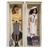 2 silkstone Barbie dolls w/ boxes - The Secretary