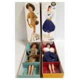 2 reproduction Barbie dolls w/ boxes - Gary