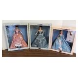 3 Barbie dolls w/ boxes - Wedgwood & Grand