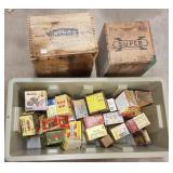 2 wood crates - Atlas Explosives, Western 12