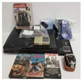 Group electronics, turntable, phone, camera, tapes