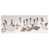 Group Danish etc stainless items including Georg