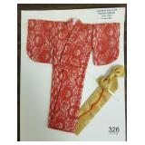 Japanese exclusive Francie doll Kimono c1967