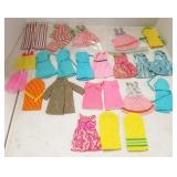 Group vintage Barbie, etc. doll clothes