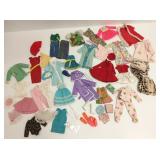 Group vintage Skipper, Barbie, etc. doll clothes