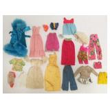 Group vintage Barbie, etc. doll clothes