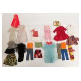 Group vintage Barbie, etc. doll clothes