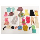 Group vintage Barbie, etc. doll clothes