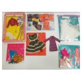 Group vintage Barbie, Skipper, etc. doll clothes &