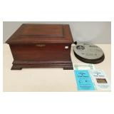 Jacot & Son "Stella" disc music box -34-14" disc -