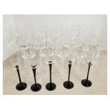 Group stemware - 2 patterns, various sizes