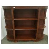 Mahogany bookshelf - 48" wide x 12" deep x 44"