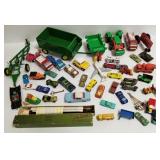 Group of metal, etc. toys - Tootsie, British