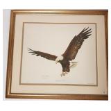 Charles Spaulding framed pencil signed Heritage