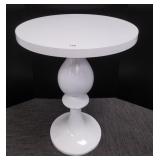 Painted contemporary stand - 20" dia. x 26" high