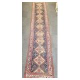 Antique Persian Oriental runner - approx. 3