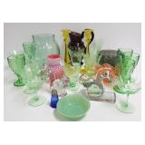 Group carnival & depression, etc. glass