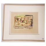 Framed signed Rene 1991 Nude original artwork -