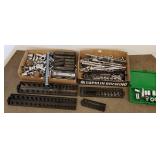 2 boxes - socket wrenches & ratchets