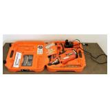 Paslode cordless framing nailer in case