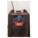 Milwaukee M18 radio charger & 18 volt battery