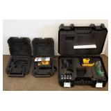 DeWalt self leveling 3 beam laser point & laser
