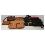 Group of leather cases - Eddie Bauer,