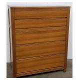 Mid-century "The Composite" highboy dresser 38" w