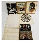 7 assorted books incl. Kenn Duncan nudes, Erte,