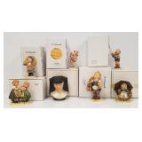 7 Hummel figures - Spring Dance, Boots, etc.