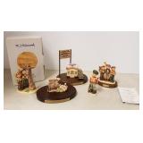 5 hummel figures incl. Checkpoint Charlie, etc