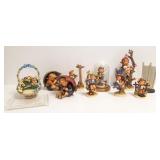 10 figures including limited edition Hummels,