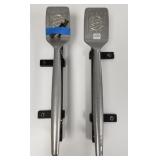 Pair of Burger King spatula door pulls - 19 1/2"