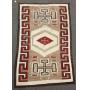Antique Navajo rug with geometric design 40" x 59"