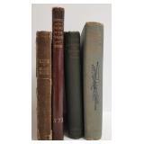 4 books - Homes & Haunts Indians 1923, Black