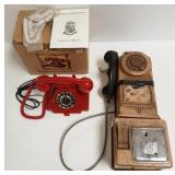 Automatic Electric Co. payphone (as is) & replica