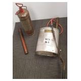 Parco Products No. 150-S firepump, vintage copper