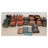 7 Tonka, etc. trucks, fire, dump, etc. & one kit